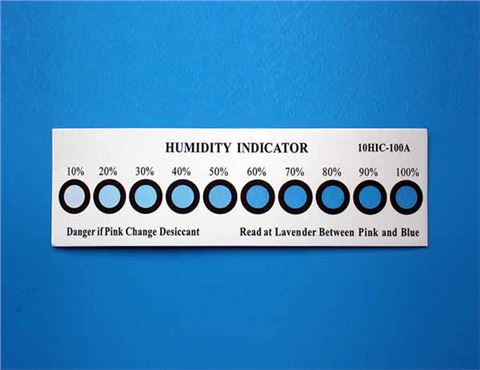 十點式濕度測試卡